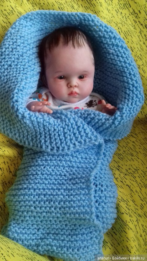 Мой последний малыш. Авторская кукла Кондрашовой Ирины