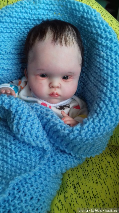 Мой последний малыш. Авторская кукла Кондрашовой Ирины