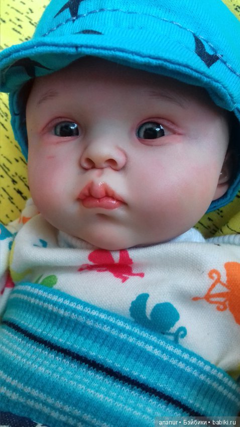 Мой последний малыш. Авторская кукла Кондрашовой Ирины