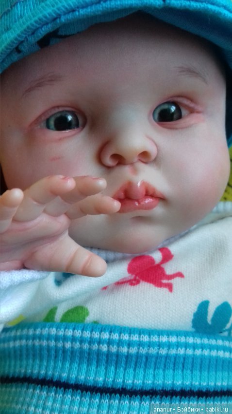 Мой последний малыш. Авторская кукла Кондрашовой Ирины