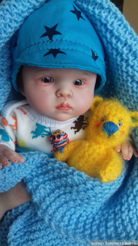 Мой последний малыш. Авторская кукла Кондрашовой Ирины