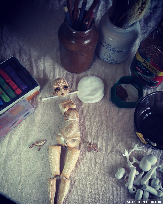 Поэтапка по созданию шарнирной куклы