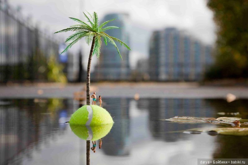 Живые картины из разных уголков мира. Slinkachu (фото 7)