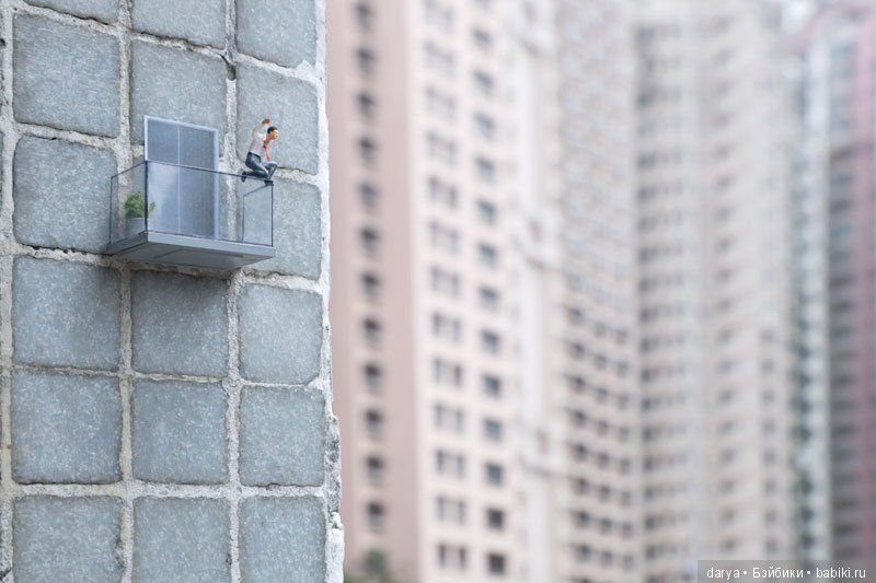 Живые картины из разных уголков мира. Slinkachu