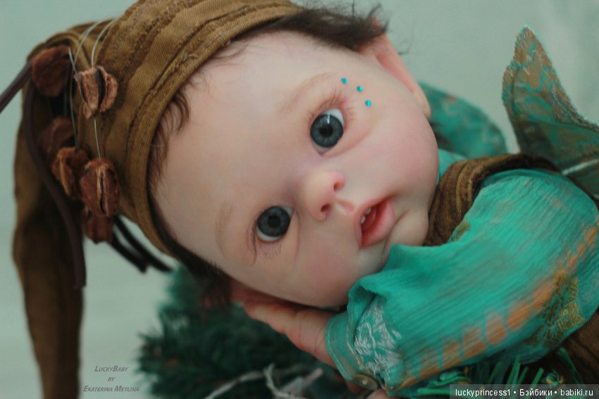Эльфик мальчик Лука. Кукла реборн, молд Luna by Olga Auer