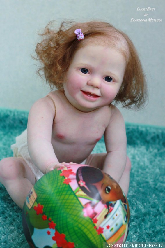 Амелия. Кукла реборн из молда Amelia by Donna Rubert
