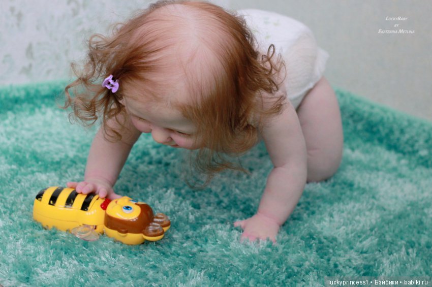 Амелия. Кукла реборн из молда Amelia by Donna Rubert