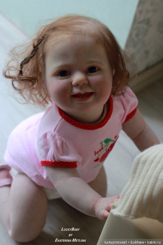 Амелия. Кукла реборн из молда Amelia by Donna Rubert