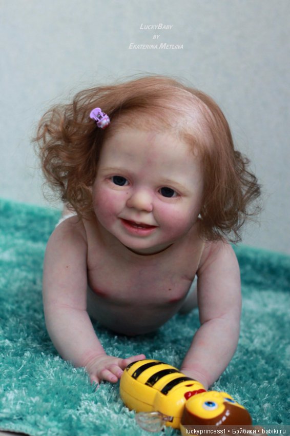 Амелия. Кукла реборн из молда Amelia by Donna Rubert