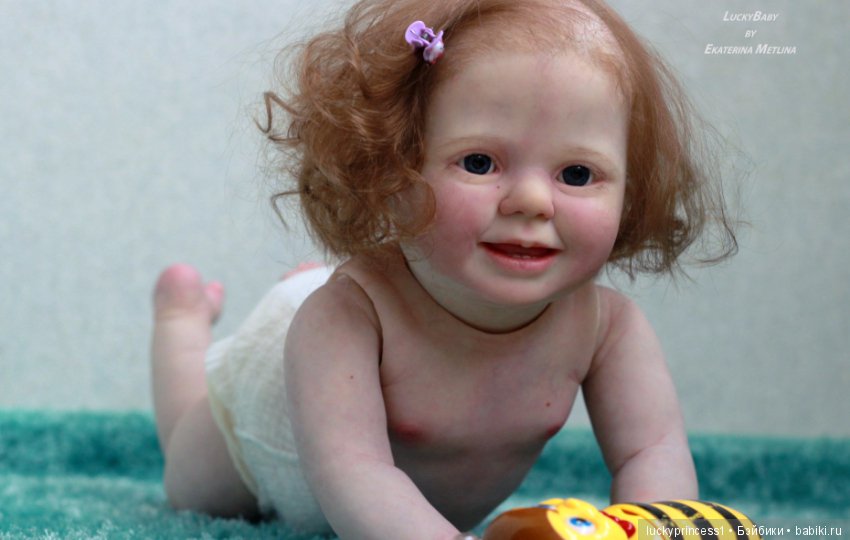 Амелия. Кукла реборн из молда Amelia by Donna Rubert