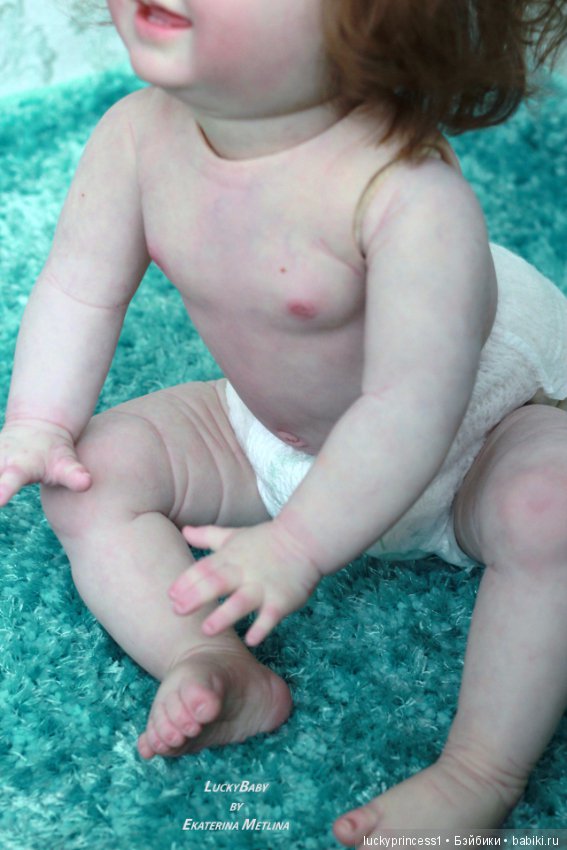 Амелия. Кукла реборн из молда Amelia by Donna Rubert