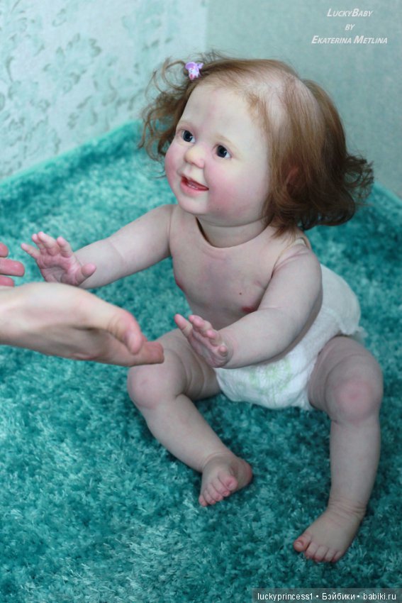 Амелия. Кукла реборн из молда Amelia by Donna Rubert