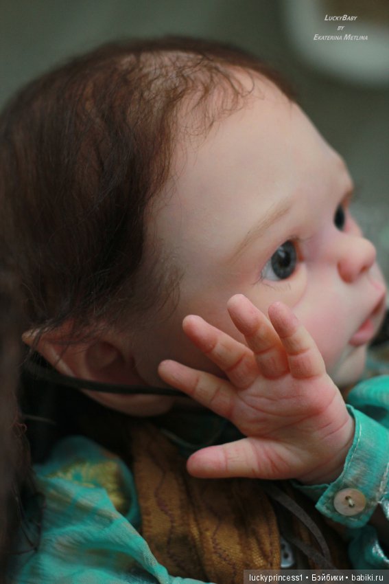 Эльфик мальчик Лука. Кукла реборн, молд Luna by Olga Auer