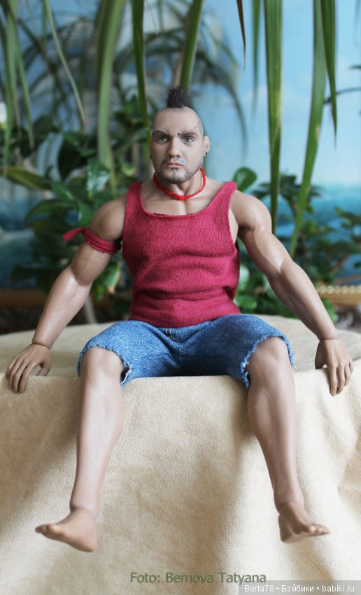 Силиконовая голова на тело Фицен на заказ (фото 9)