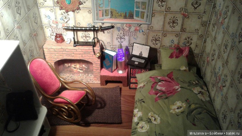 Мой опыт создания домов и румбоксов для кукол 1/6 (фото 2)