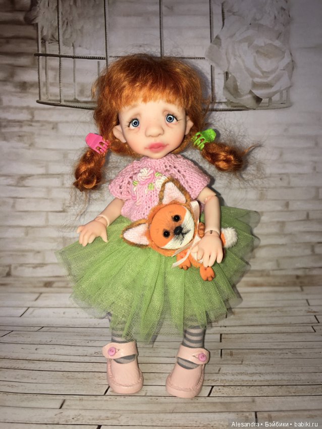 Мое рыжее чудо! Кукла ручной работы (фото 3)