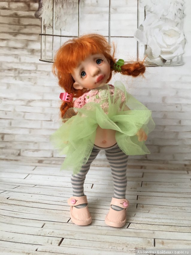 Мое рыжее чудо! Кукла ручной работы (фото 2)