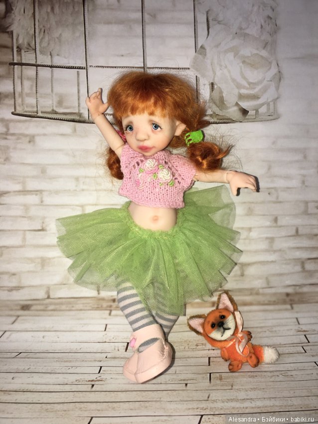 Мое рыжее чудо! Кукла ручной работы (фото 6)
