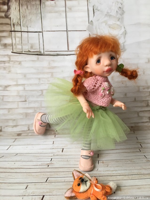 Мое рыжее чудо! Кукла ручной работы (фото 4)