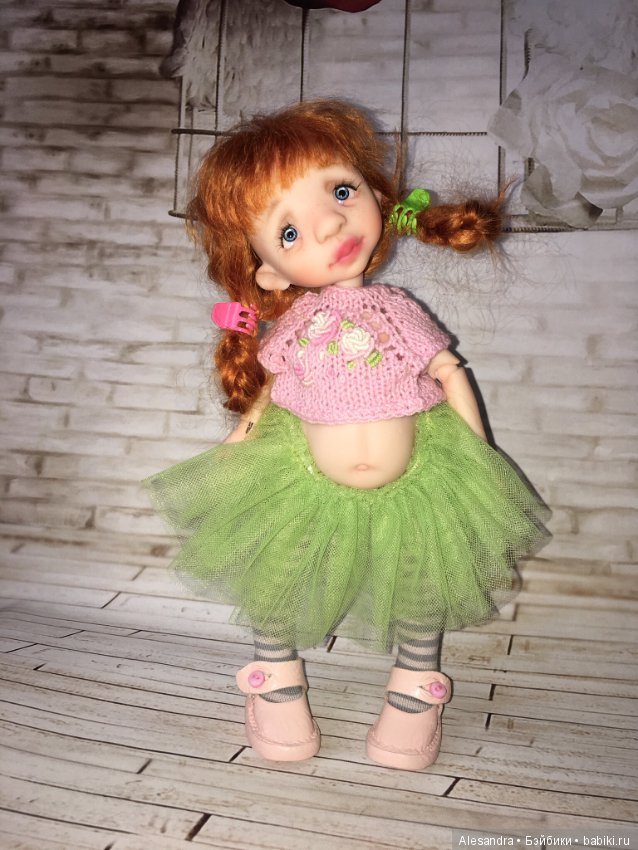 Мое рыжее чудо! Кукла ручной работы