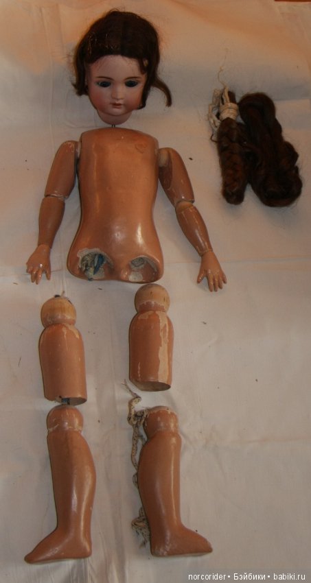 Буду рад помощи в опознании антикварной куклы