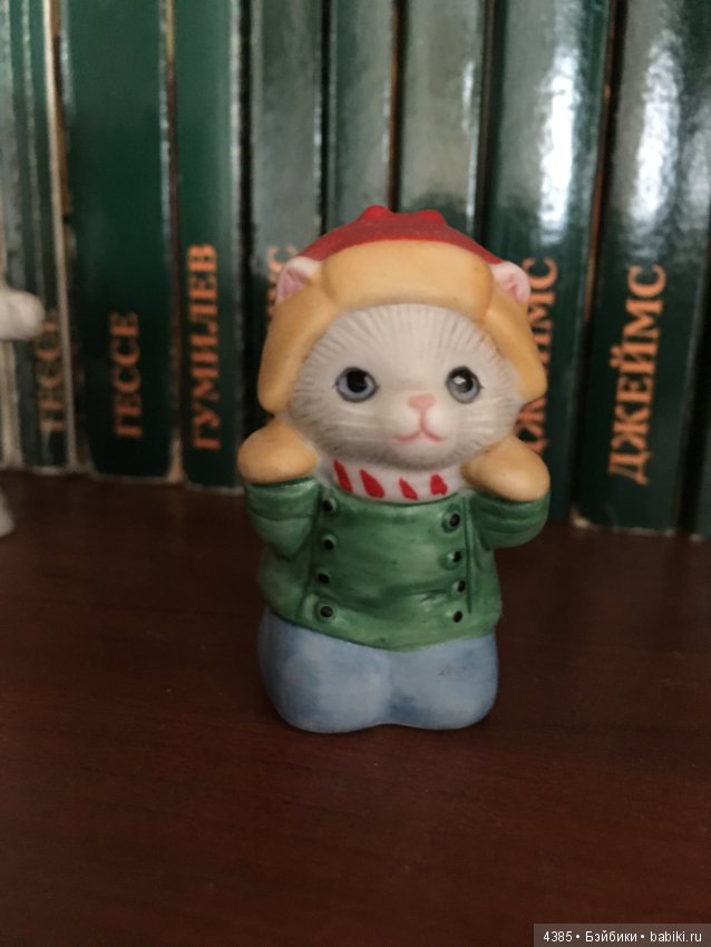 Живут у меня котики, фарфоровые статуэтки (фото 5)