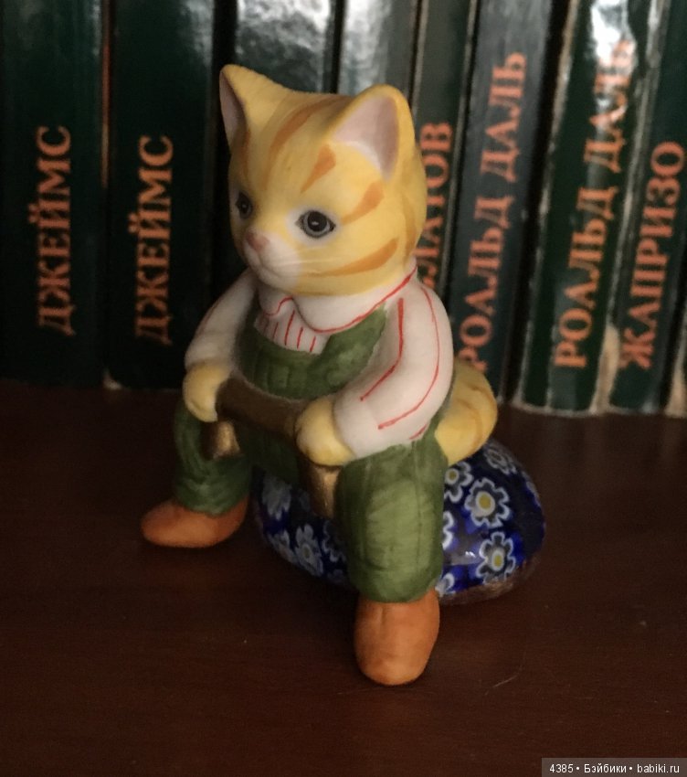 Живут у меня котики, фарфоровые статуэтки (фото 6)