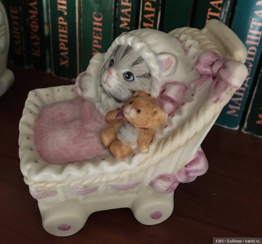 Живут у меня котики, фарфоровые статуэтки (фото 10)