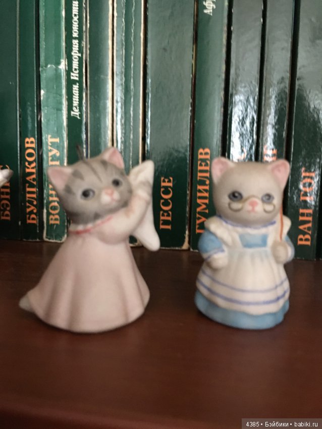 Живут у меня котики, фарфоровые статуэтки (фото 3)