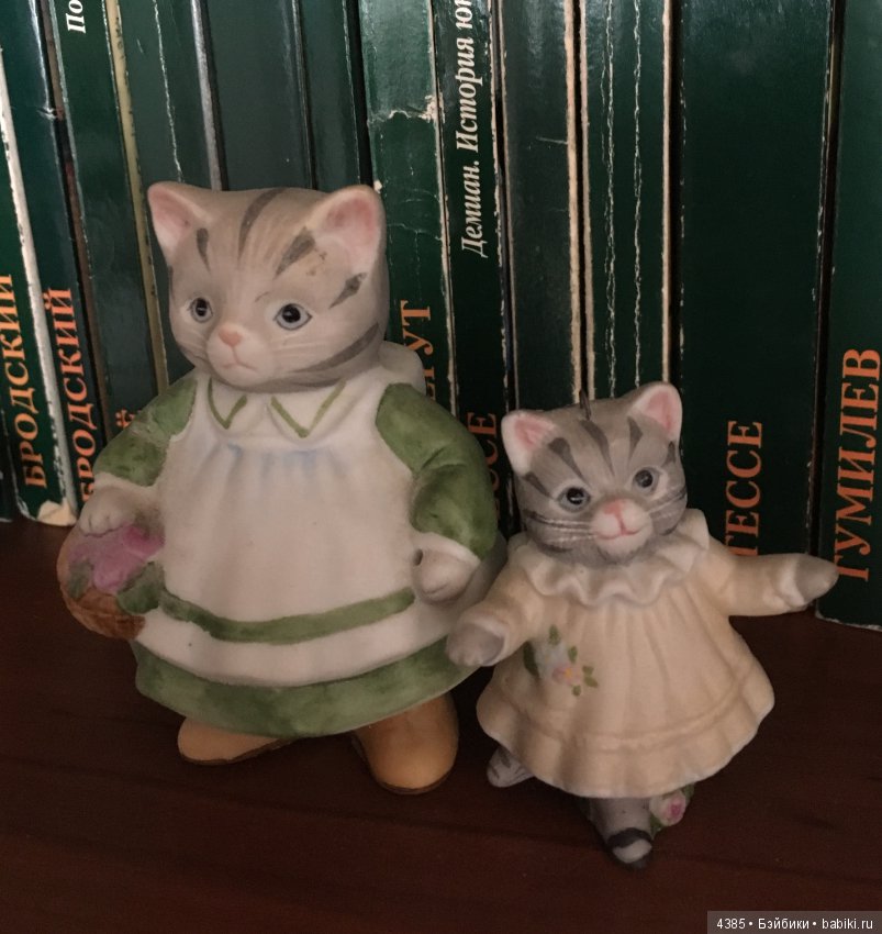 Живут у меня котики, фарфоровые статуэтки (фото 2)