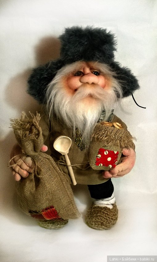 Домовой, скульптурный текстиль (фото 3)