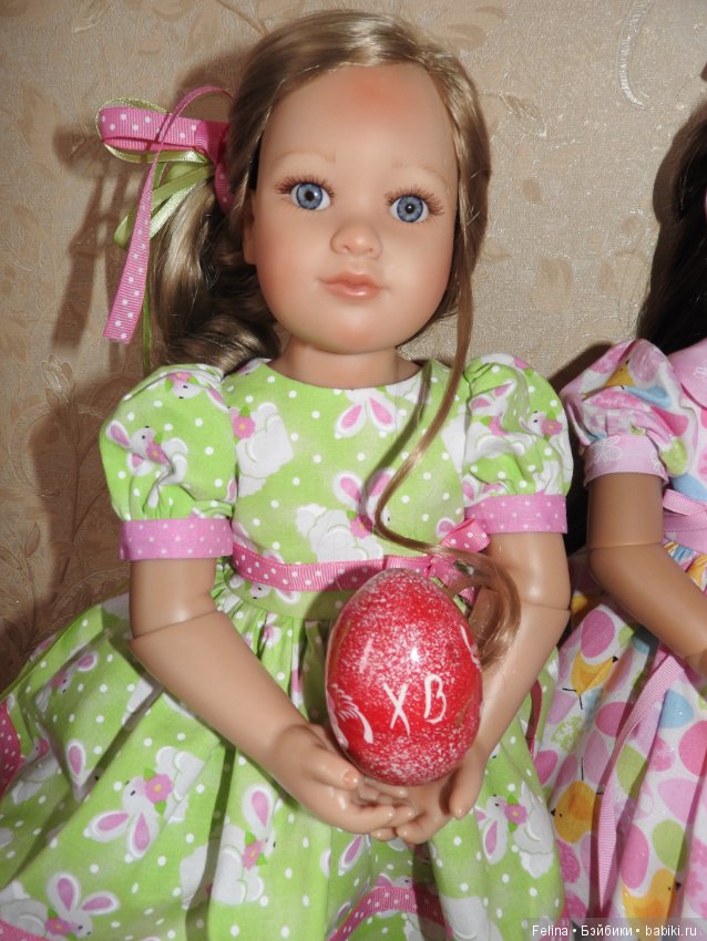 Поздравление с прекрасной Пасхой! Коллекционные куклы Kidz'n'Cats и пасхальные зайцы Ольги Кузиной