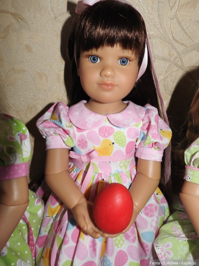 Поздравление с прекрасной Пасхой! Коллекционные куклы Kidz'n'Cats и пасхальные зайцы Ольги Кузиной