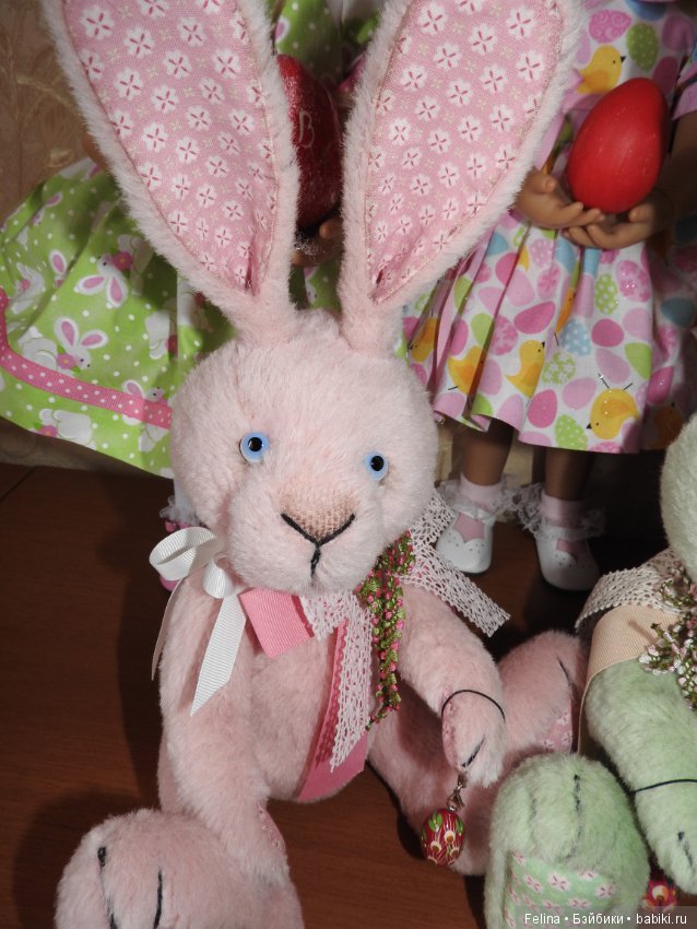 Поздравление с прекрасной Пасхой! Коллекционные куклы Kidz'n'Cats и пасхальные зайцы Ольги Кузиной