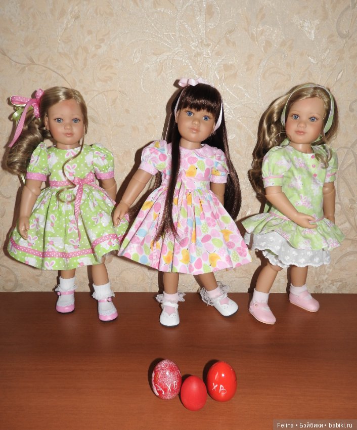 Поздравление с прекрасной Пасхой! Коллекционные куклы Kidz'n'Cats и пасхальные зайцы Ольги Кузиной