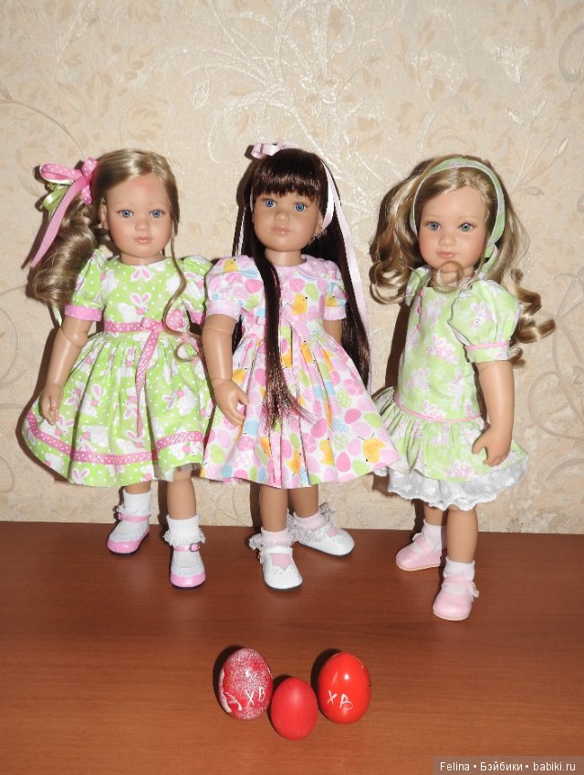 Поздравление с прекрасной Пасхой! Коллекционные куклы Kidz'n'Cats и пасхальные зайцы Ольги Кузиной