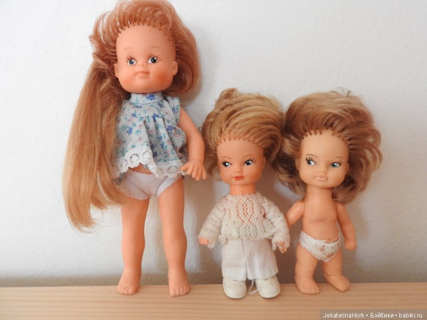 Моя маленькая коллекция кукол из детства с Бигги в главной роли