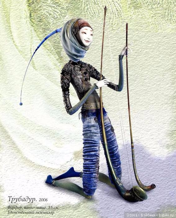 Художественная авторская кукла Натальи Лопусовой-Томской