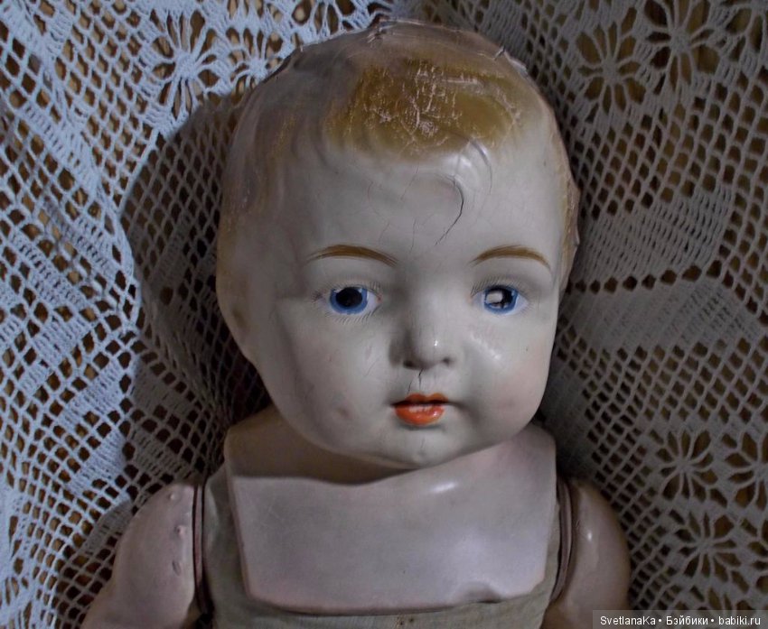 Что за антикварная кукла? Подскажите
