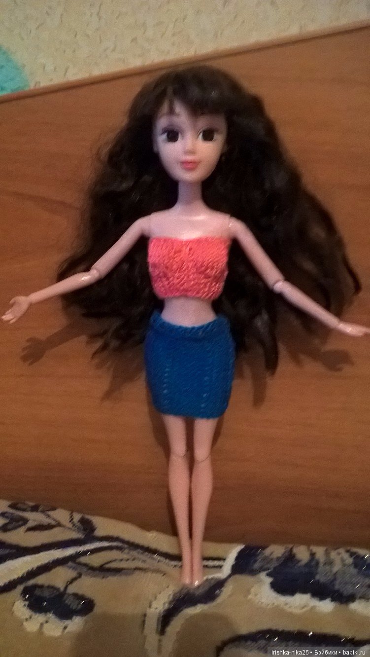 Вязание спицами одежды для кукол ЭАХ (фото 8)