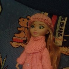 Вязание спицами одежды для кукол ЭАХ