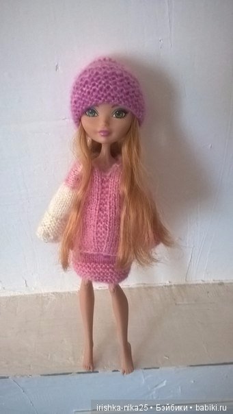 Вязание спицами одежды для кукол ЭАХ (фото 3)