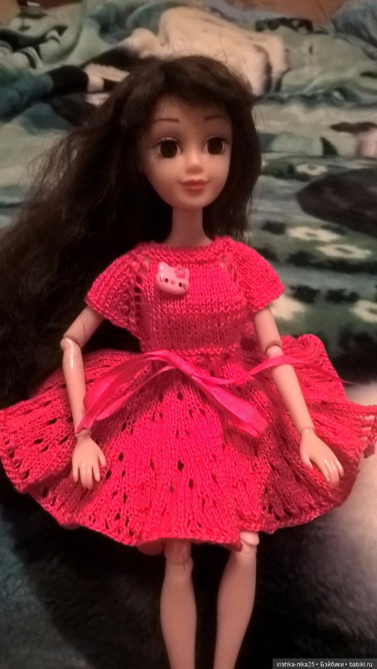 Вязание спицами одежды для кукол ЭАХ (фото 7)