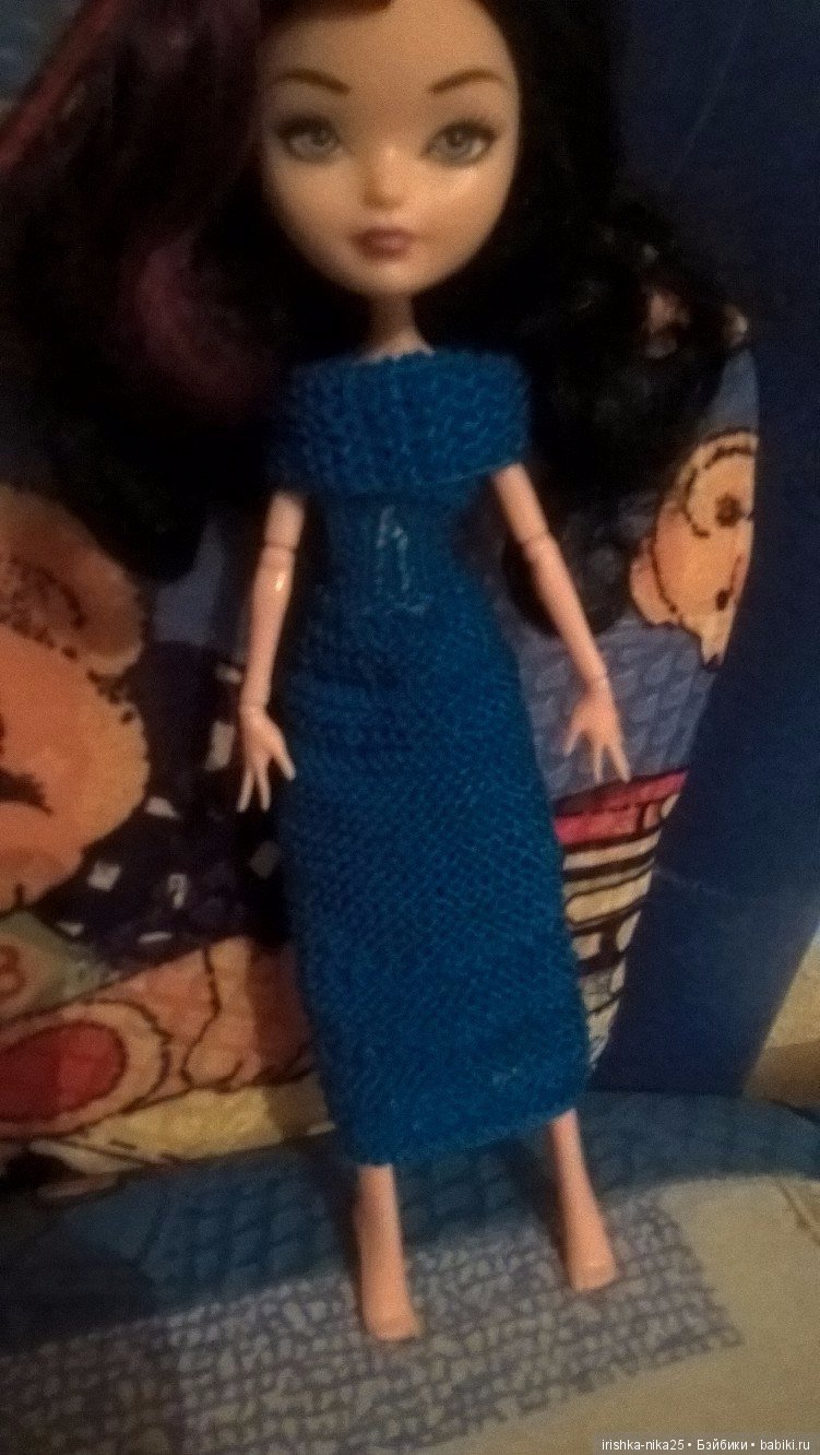 Вязание спицами одежды для кукол ЭАХ