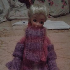 Вязание спицами одежды для кукол ЭАХ