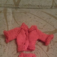 Вязание спицами одежды для кукол ЭАХ