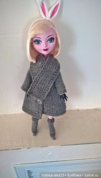 Вязание спицами одежды для кукол ЭАХ (фото 5)