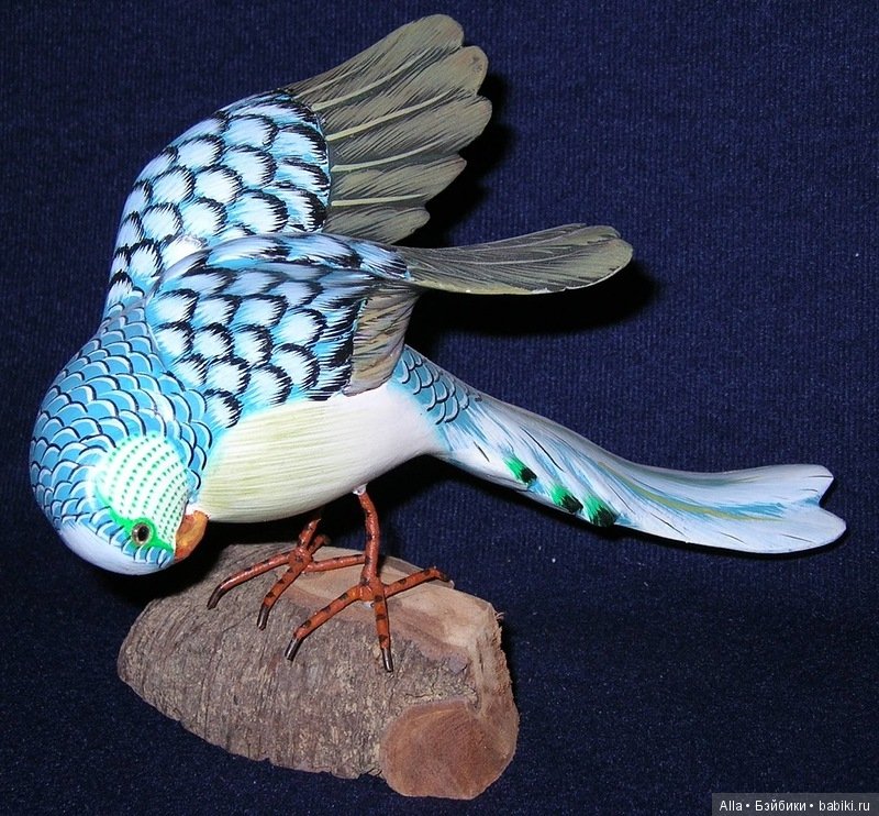 Деревянные скульптуры птиц от скульптора Tim McEachern