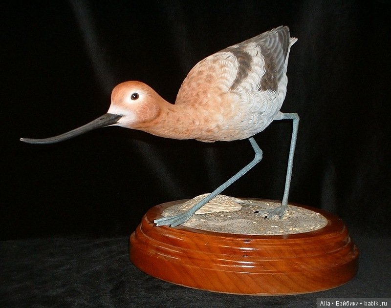 Деревянные скульптуры птиц от скульптора Tim McEachern