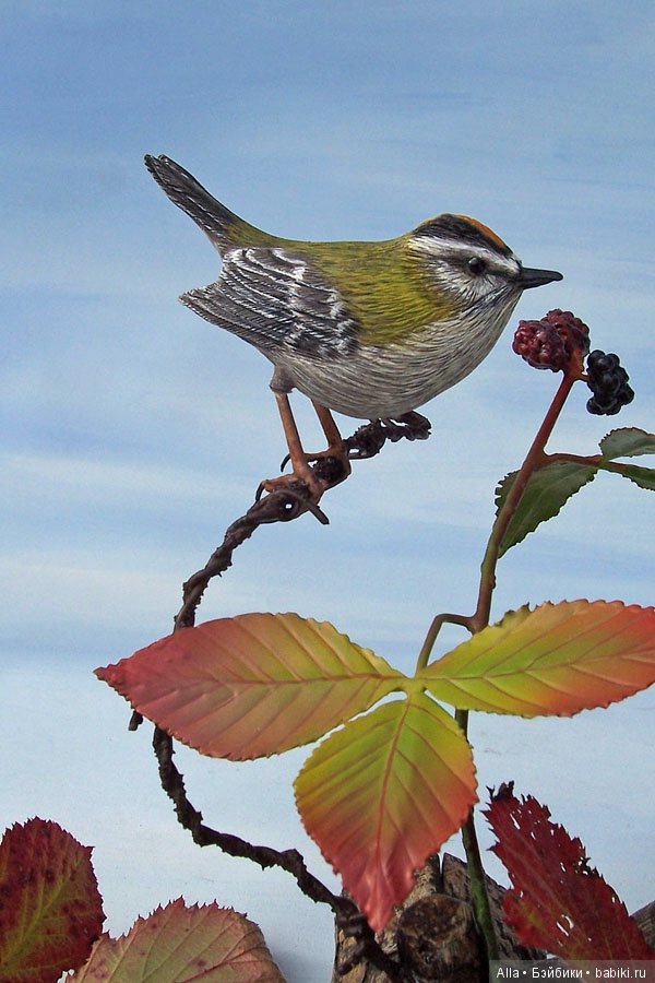 Деревянные скульптуры птиц от скульптора Tim McEachern